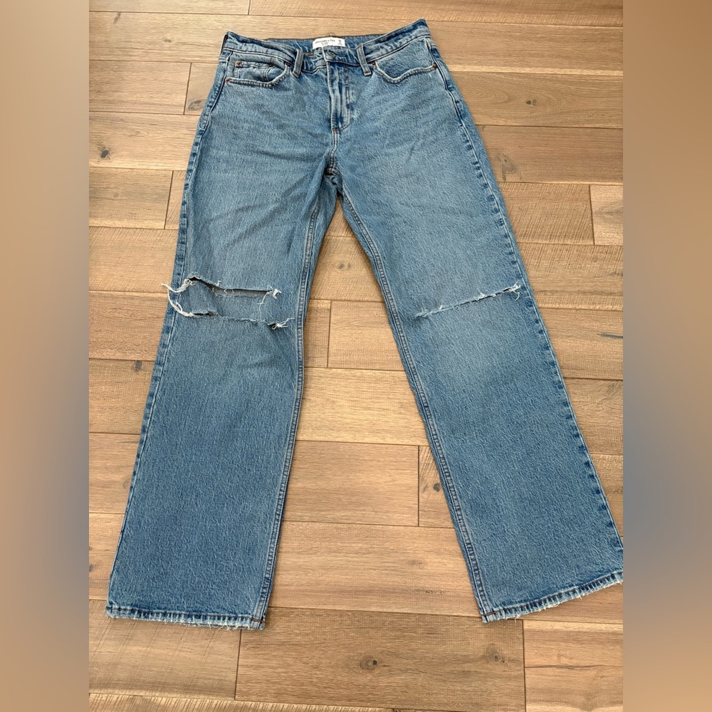 Abercrombie & Fitch Light Blue Denim Jeans
